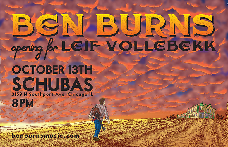 B Burns 10-13-13 poster